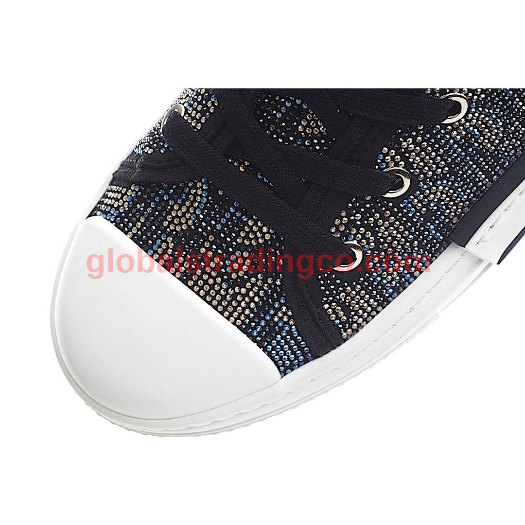 Dior B23 Oblique Slip-on Low Top Sneakers Sheer Print Sneakers